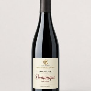 Bouteille de vin rouge Hermitage « Dominique » – Maison Gilles Père & Fils, vigneron en Vallée du Rhône depuis 1890