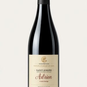 Bouteille de vin rouge Saint-Joseph « Adrien » – Maison Gilles Père & Fils, vigneron en Vallée du Rhône depuis 1890