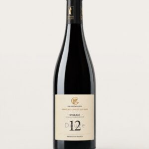 Bouteille de vin rouge Syrah « 12 « Douze » » – Maison Gilles Père & Fils, vigneron en Vallée du Rhône depuis 1890