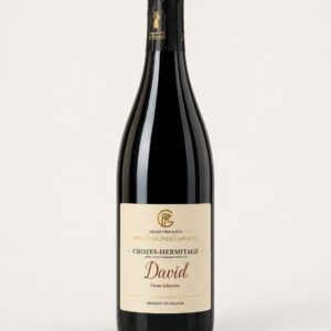 Bouteille de vin rouge Crozes-Hermitage « David » – Maison Gilles Père & Fils, vigneron en Vallée du Rhône depuis 1890