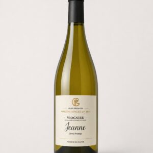 Bouteille de vin blanc Viognier « Jeanne » – Maison Gilles Père & Fils, vigneron en Vallée du Rhône depuis 1890