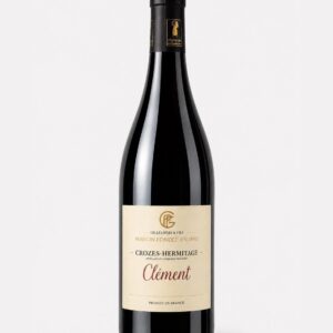 Bouteille de vin Crozes-Hermitage cuvée Clément, Maison Gilles Père & Fils