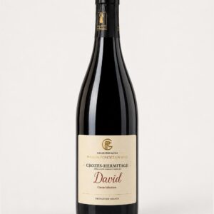 Bouteille de vin Crozes-Hermitage cuvée David, Maison Gilles Père & Fils
