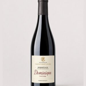 Bouteille de vin Hermitage cuvée Dominique, Maison Gilles Père & Fils